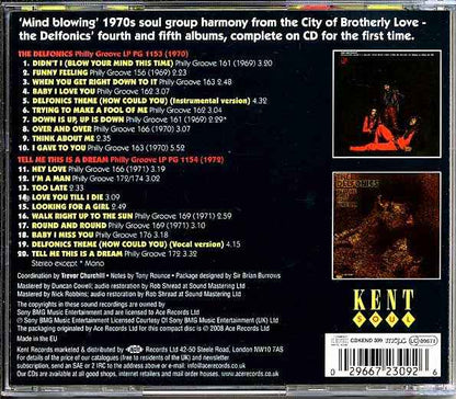 The Delfonics - The Delfonics + Tell Me This Is A Dream (CD)
