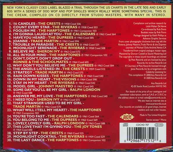 Various - The Coed Records Story (CD)