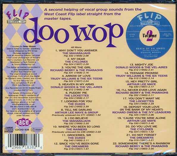 Various - Flip Doo Wop Volume 2 (CD)