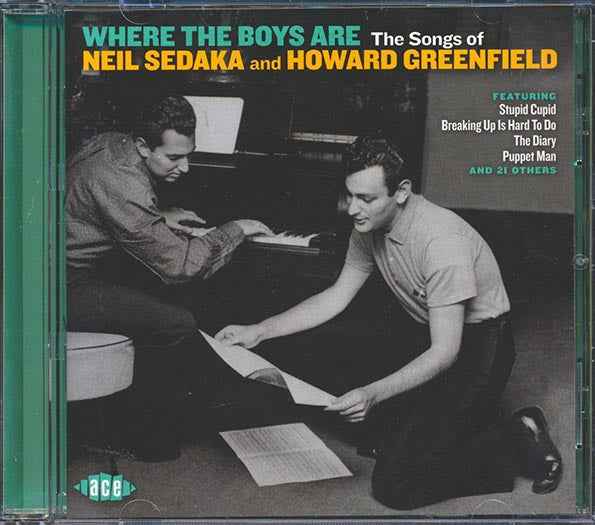 Various - Where The Boys Are: The Songs Of Neil Sedaka And Howard Greenfield (CD)