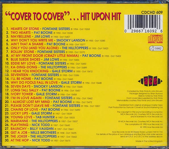 Various - Dot's Cover To Cover: Hit Upon Hit (CD)