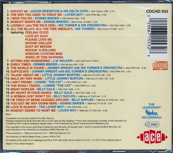 Ike Turner & His Kings Of Rhythm - Rhythm Rockin Blues (CD)