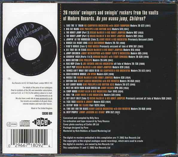 Various - Let's Jump: Swingin Humdingers From Modern Records (CD)