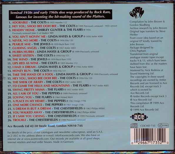 Various - Buck Ram's Doo Wop (CD)