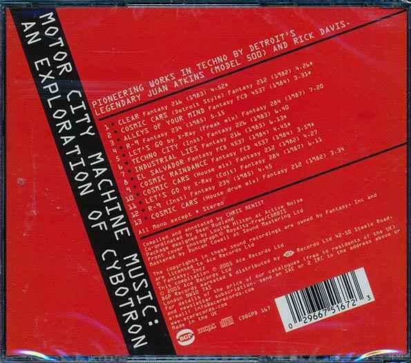 Motor City Machine Music - An Exploration Of Cybotron (CD)
