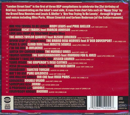 Various - London Street Soul 1988-2009: 21 Years Of Acid Jazz Records (CD)