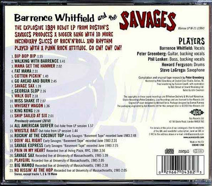 Barrence Whitfield & The Savages - Barrence Whitfield & The Savages Plus 10 More For The Pot (CD)