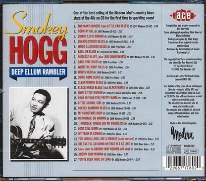 Smokey Hogg - Deep Ellum Rambler (CD)