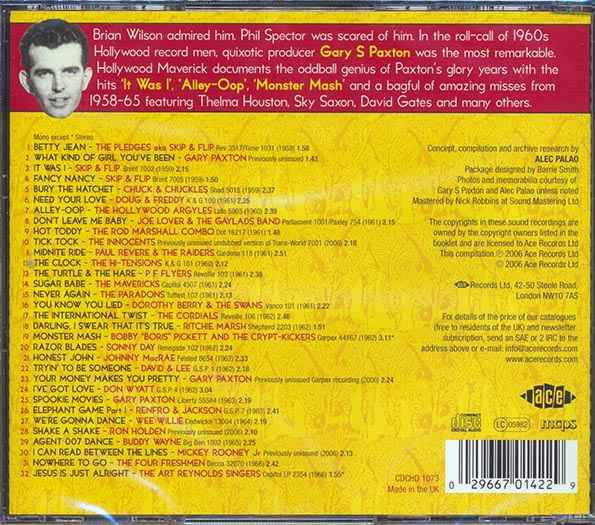 Various - Hollywood Maverick: The Gary Paxton Story (CD)