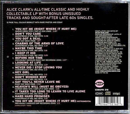 Alice Clark - The Complete Studio Recordings 1968-1972 (CD)