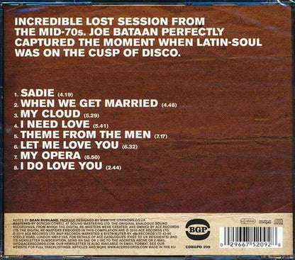 Joe Bataan - The Lost Sessions: New York 1976 (CD)