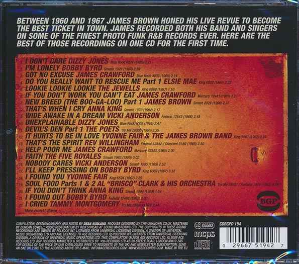 Various - The Godfather's R & B: James Brown's Productions 1962-1967 (CD)