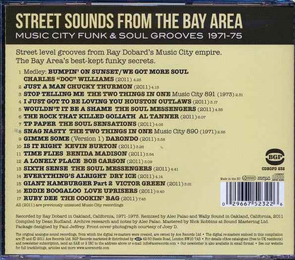 Various - Street Sounds From The Bay Area: Music City Funk & Soul Grooves 1971-1975 (CD)