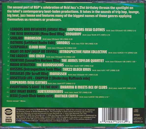 Various - London Street Beats: 1988-2009, 21 Years Of Acid Jazz Records (CD)