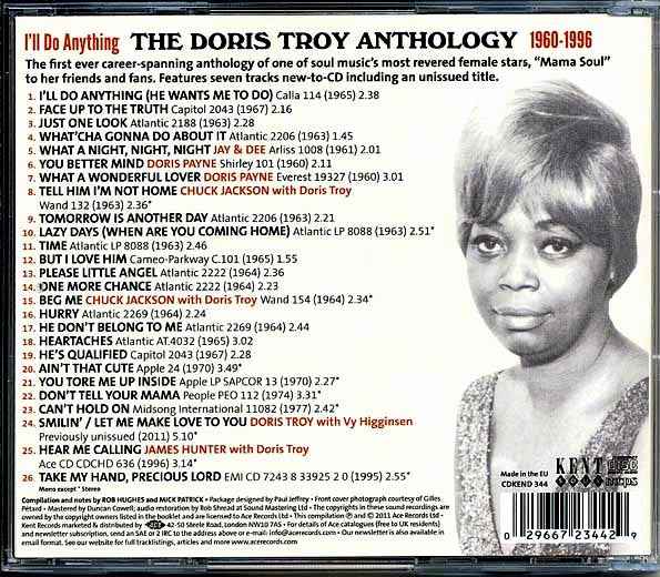 Doris Troy - I'll Do Anything: The Doris Troy Anthology 1960-1996 (CD)