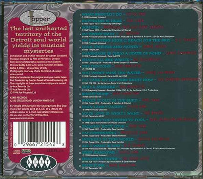 Various - Dave Hamilton's Detroit Dancers: The Soul Providers (CD)