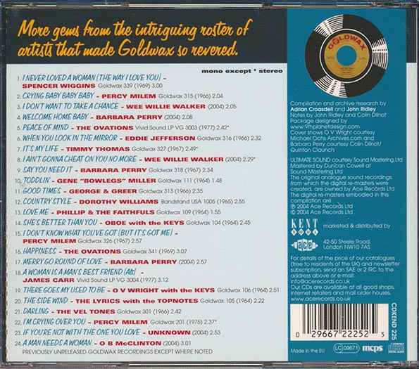 Various - The Goldwax Story Volume 2 (CD)