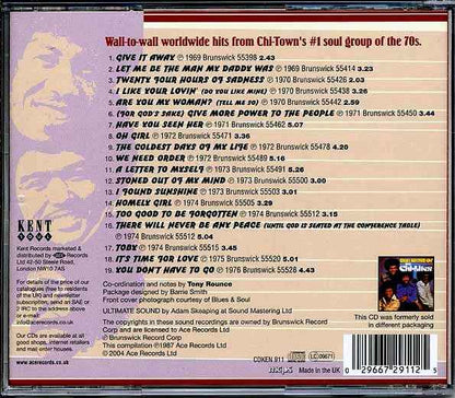 The Chi-lites - The Best Of The Chi-lites: The Original Brunswick Recordings 1969-1975 (CD)