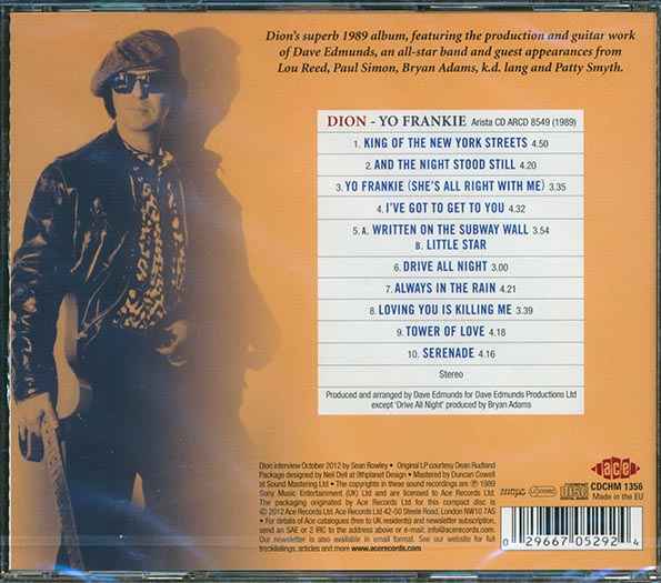 Dion - Yo Frankie (CD)