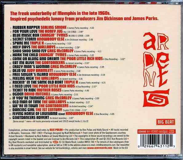 Various - Feeling High: The Psychedelic Sound Of Memphis (CD)