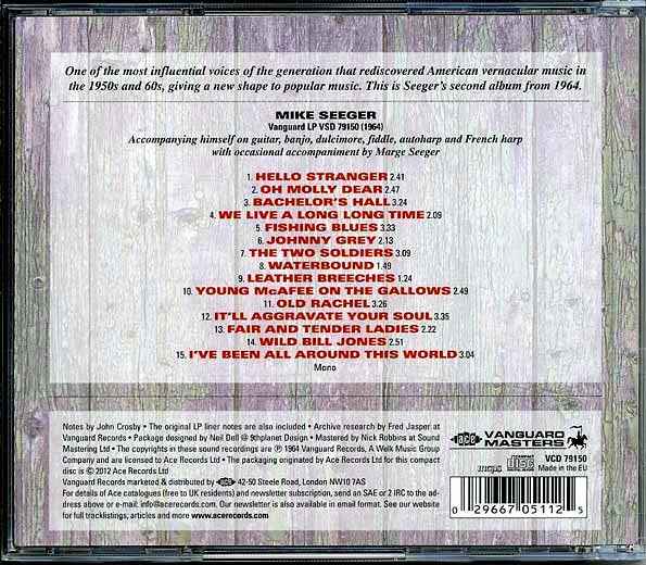 Mike Seeger - Mike Seeger (CD)