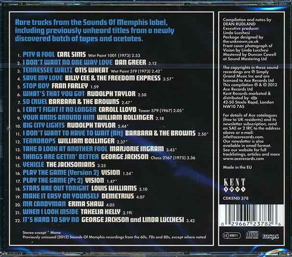Various - Lost Soul Gems: From Sounds Of Memphis (CD)