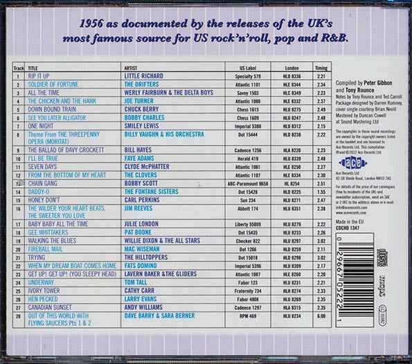 Various - The London American Label Year By Year: 1956 (CD)