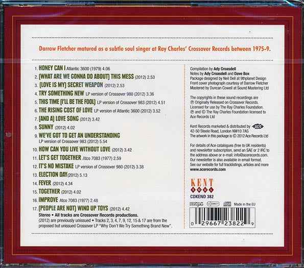 Darrow Fletcher - Crossover Records 1975-79 LA Soul Sessions (CD)