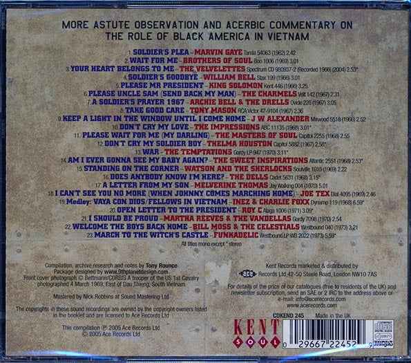 Various - Does Anybody Know I'm Here?: Vietnam Through The Eyes Of Black America 1962-1972 (CD)