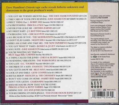 Various - Dave Hamilton's Detroit Soul: The Soul Providers (CD)