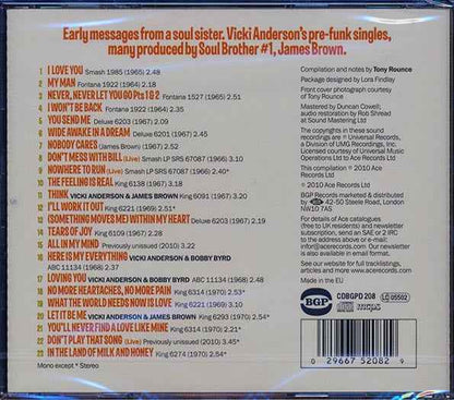 Vicki Anderson - Wide Awake In A Dream: James Brown Productions From The Pre-funk Years (CD)