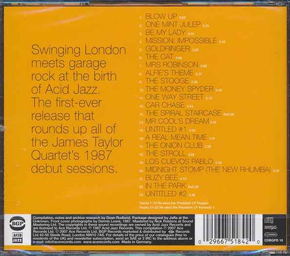 James Taylor Quartet - 1987 (CD)