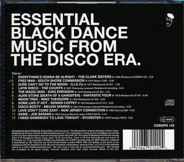 Various - Alright: Black American Dance Music From The Disco Era (CD)