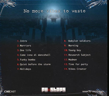 Fu Steps - No More Vibes To Waste (CD)