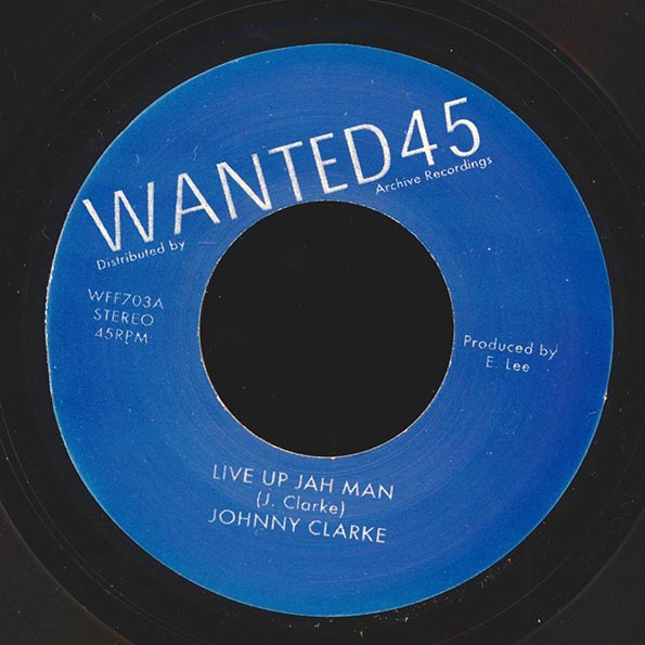 Johnny Clarke - Live Up Jah Man  /  King Tubby - Live Up Jah Man Version (7")