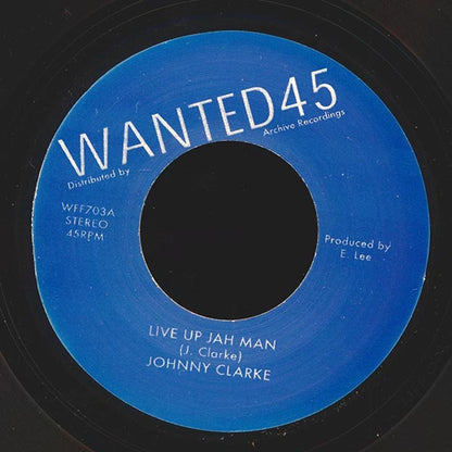 Johnny Clarke - Live Up Jah Man  /  King Tubby - Live Up Jah Man Version (7")
