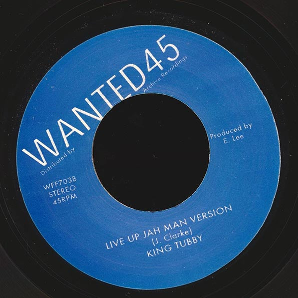 Johnny Clarke - Live Up Jah Man  /  King Tubby - Live Up Jah Man Version (7")