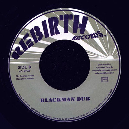 Hopeton James - Get Up Blackman  /  Version (7")