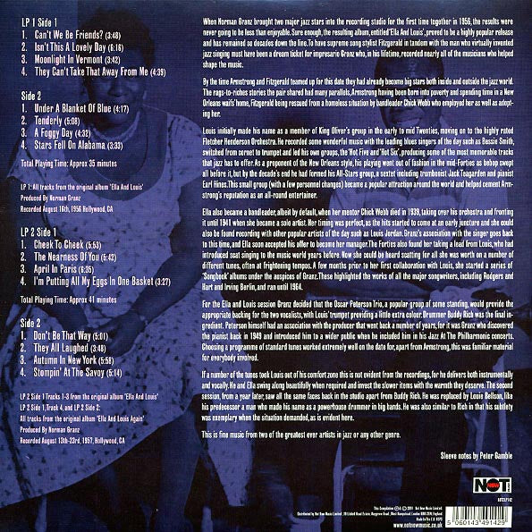Ella Fitzgerald, Louis Armstrong - Ella & Louis Together (2xLP) (LP) - PureSound Records
