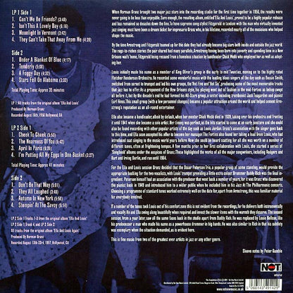 Ella Fitzgerald, Louis Armstrong - Ella & Louis Together (2xLP) (LP) - PureSound Records