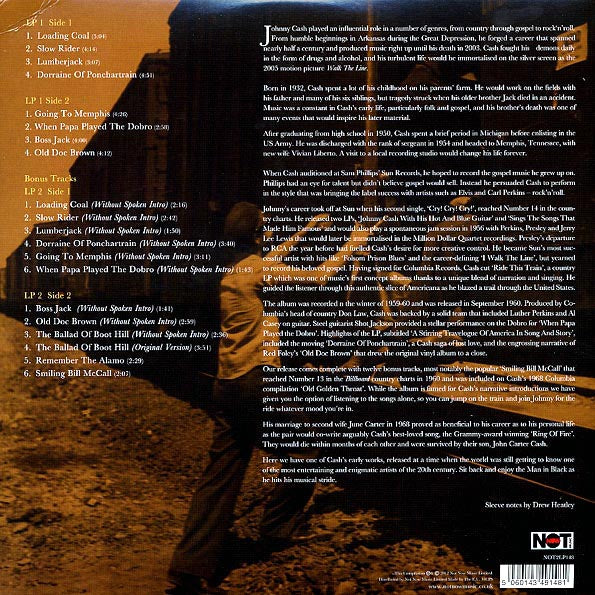 Johnny Cash - Ride This Train (2xLP) (LP) - PureSound Records