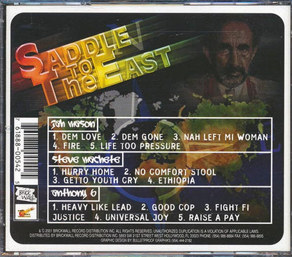 Jah Mason, Steve Machete, Anthony B - Saddle To The East (CD)