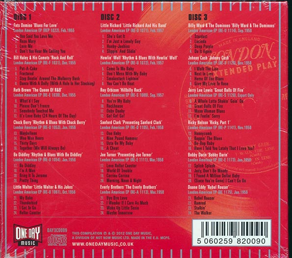 Various - The London American Story: EP Collection (72 tracks) (3xCD) (CD)