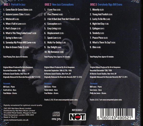 Bill Evans - Sharp Notes (28 tracks) (3xCD) (CD)