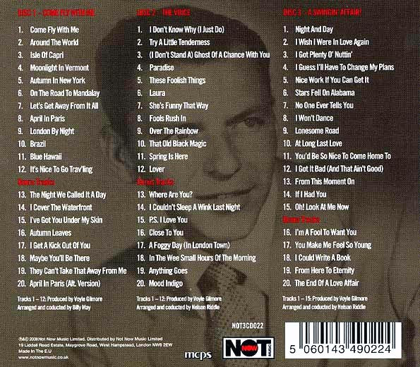 Frank Sinatra - The Voice (60 tracks) (3xCD) (CD)