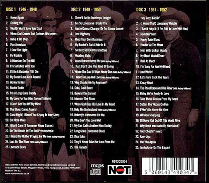 Hank Williams - The Anthology (75 tracks) (3xCD) (CD)
