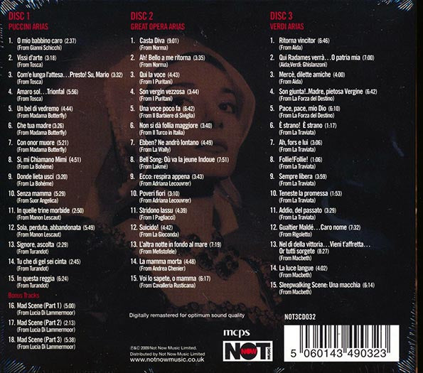 Maria Callas - La Divina (48 tracks) (3xCD) (CD)