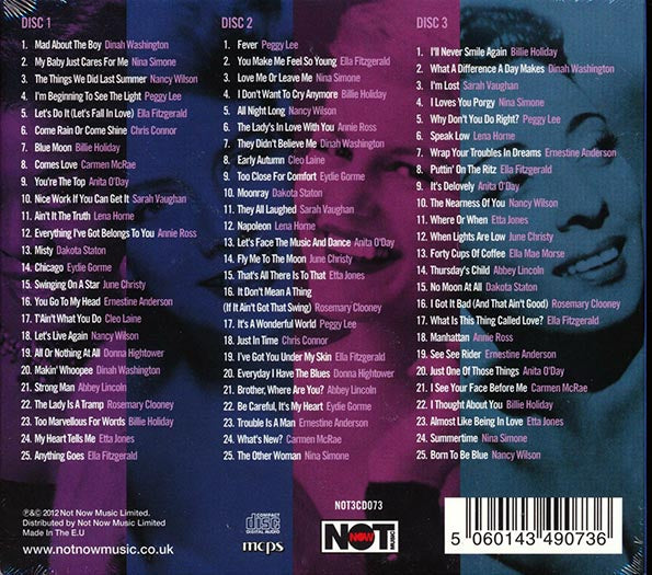 Various - Greatest Jazz Divas (75 tracks) (3xCD) (CD)