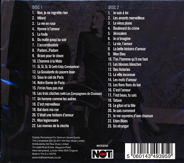 Edith Piaf - Je Ne Regrette Rien (45 tracks) (CD)