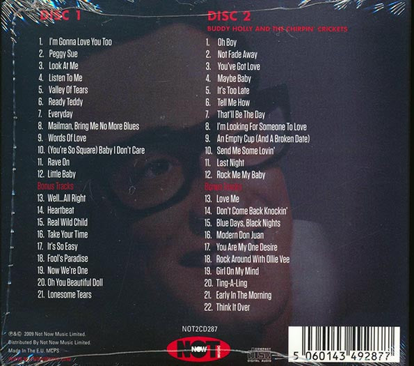 Buddy Holly - The Very Best Of Buddy Holly (43 tracks) (CD)